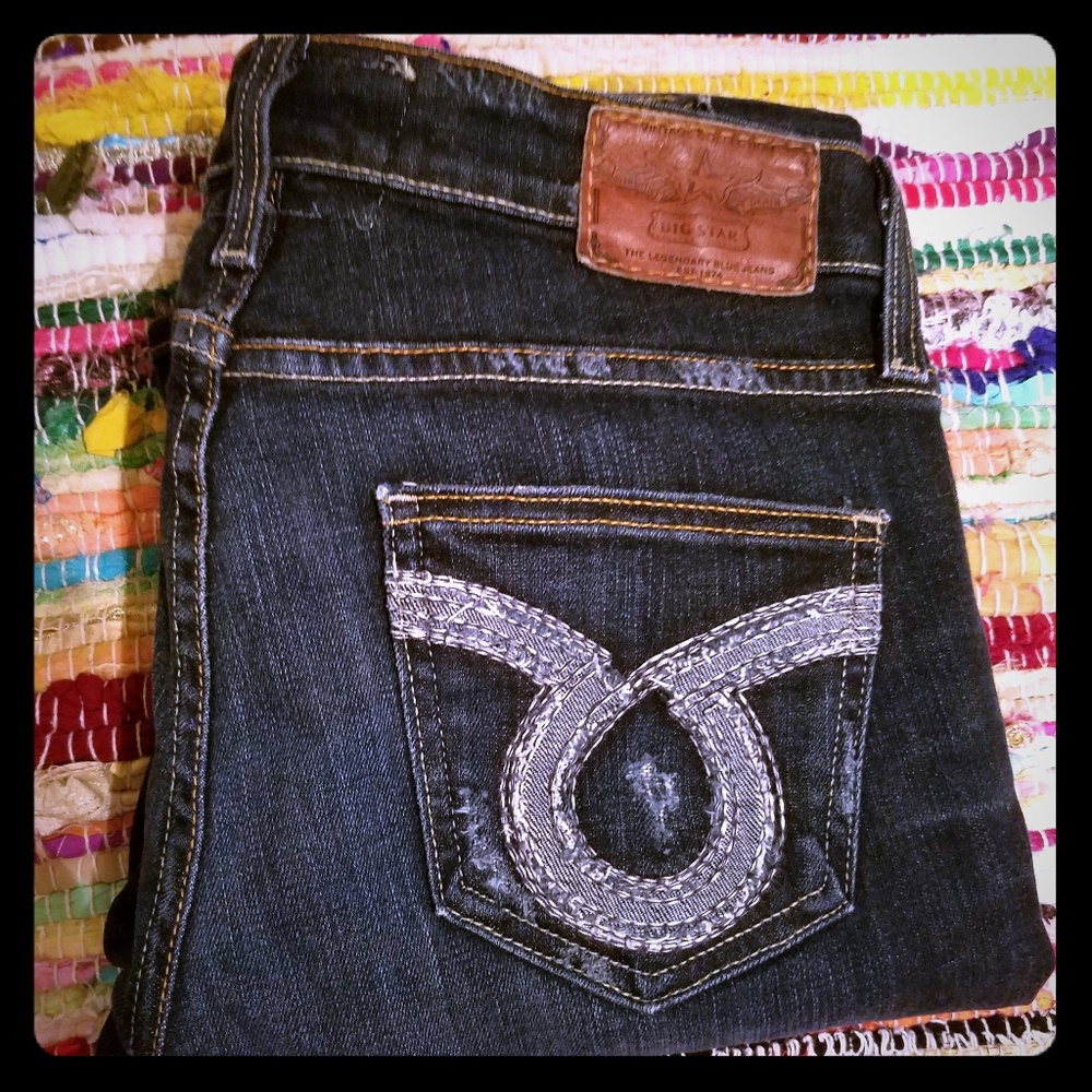 Big star Nina 28L dark wash